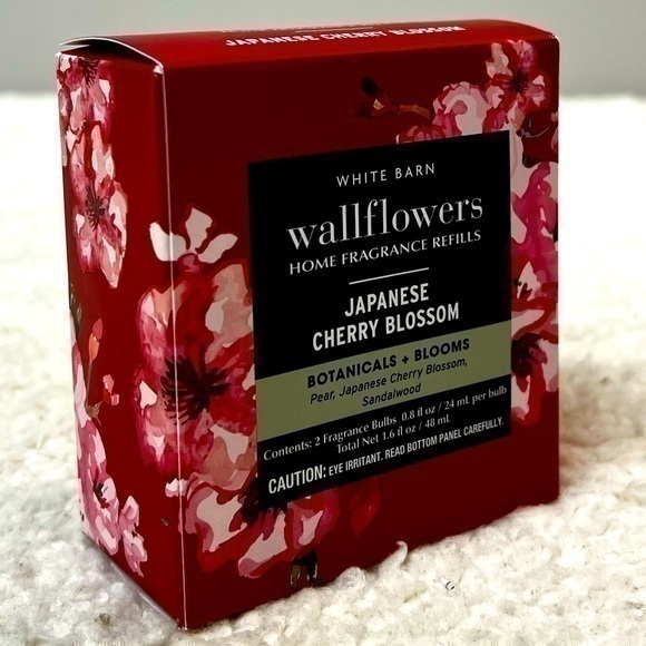 Bath & Body Works White Barn Other - B&BW White Barn "Japanese Cherry Blossom" Wallflowers Home Fragrance Refills